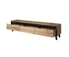 TV staliukas Cama Meble Televizoriaus Stovas - Cama RTV NORD Antracitas