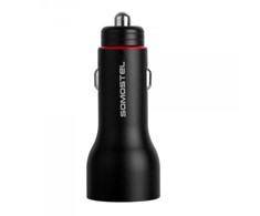 Įkroviklis Somostel 2x USB-A 5 A (SMS-89 Juodas)