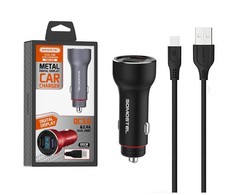 Įkroviklis Somostel 2x USB-A 5 A (SMS-89 Juodas)