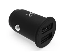 Automobilinis įkroviklis KRUX 2x USB 2.4A, 24W