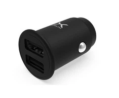 Automobilinis įkroviklis KRUX 2x USB 2.4A, 24W