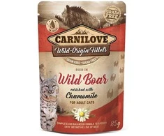 Carni Love Wild Carnilove konservai katėms maiš. šerniena Chamomile 85g