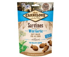 Carni Love Šunų Skanėstai - Carnilove Pusiau Drėgnos Sardinės Su Laukiniais Česnakais 200 G