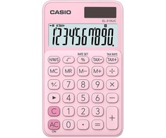 Skaičiuotuvas - Casio SL-310UC, 10 Skaitmenų Ekranas, Rožinis