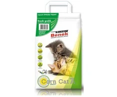 Certech Super Benek Corn Cat Fresh Grass - Kukurūzų kačių kraiko suspaudimas 7 l