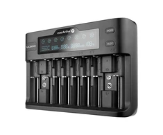 everActive profesionalus 8 x Ličio ir AA/AAA/C Ni-MH + 2 x 9V NiMH akumuliatorių kroviklis UC800