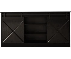Cama Meble Komoda - Granero 160x80x35 Juodas Blizgesys