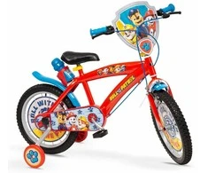 Toimsa Vaikiškas Dviratis - Paw Patrol - 16" - Raudonas