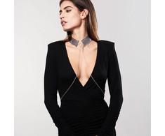 Bijoux Indiscrets - Desir Metallique Collar Sidabrinis