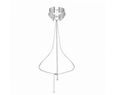 Bijoux Indiscrets - Desir Metallique Collar Sidabrinis