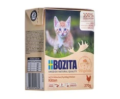 BOZITA Fresh Menu Kitten Gabaliai padaže - šlapias kačių maistas - 370g