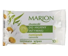 Servetėlės ​​intymiai higienai su ramunėlėmis Marion, 10 vnt.