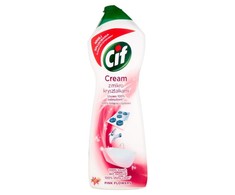 CREAM Šveičiamasis pienelis CIF Kreminis Rožinė Flower, 780ml