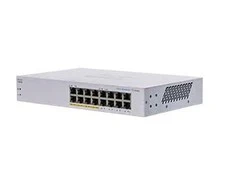 Šakotuvas Cisco Port „BUSINESS 110“ SERIJOS NEVALDOMAS – KOMUTATORIUS, 16 PRIEVADŲ GE, DALINIS POE