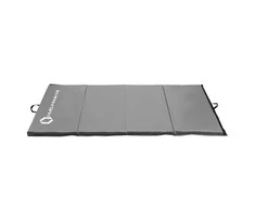 Sulankstomas gimnastikos čiužinys HMS Premium MGS01, 2400x1200mm, pilkas