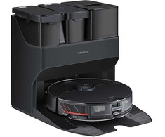 Dulkių siurblys - robotas Roborock S7 Max Ultra su automatine dulkių išsiurbimo stotelė, Juodas