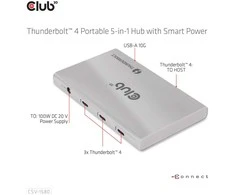 Stotis / replikatorius Club 3D Thunderbolt 4 (CSV -1580)