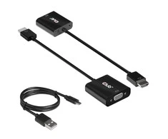 Club 3D CLUB3D CAC-1302 HDMI į VGA sumažinimas