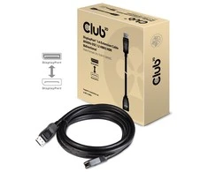 Club 3D CAC-1023 DISPLAYPORT 1.4 pratęsimo kabelis 8K60HZ DSC 1.2 HBR3 HDR DVIKRIENIS M/F 3m/9.84ft