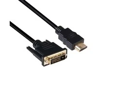 Kabelis Club 3D HDMI - DVI-D 2m juoda (CAC-1210)