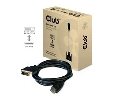 Club 3D DVI-D į HDMI kabelis 2M/M/M CAC-1210 CLUB3D