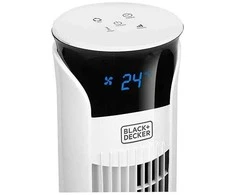 Ventiliatorius Black &amp; Decker Column fan Juodas &amp; Decker BXEFT49E
