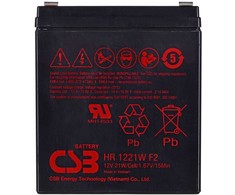 CSB HR1221WF2 12V 5.3Ah battery