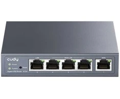 Maršrutizatorius - Cudy Gigabit Multi-WAN VPN 128MB Pilkas