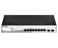 Šakotuvas D-Link | DGS-1210 serijos išmanieji valdomi gigabitiniai jungikliai | DGS-1210-08P | Tvarkoma L2 | Stalinis/montuojamas ant stovo