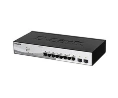 Šakotuvas D-Link | 10 prievadų gigabitų išmanusis valdomas jungiklis | DGS-1210-10 | Tvarkoma L2+ | Montuojamas ant stovo