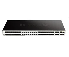 Šakotuvas D-LINK 48-Port Layer2 Smart Managed Gigabit Switch dlink žalias 3.0 44x 10/100/1000Mbit/s TP RJ-45 Port4x Combo 10/100/1000Mbit/s