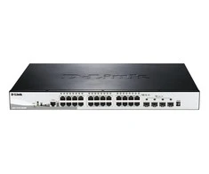Šakotuvas D-Link DGS-1510-28XMP/E 28 prievadų Gigabit sukrauti POE Smart Managed Switch, įskaitant 4 10G SFP+ | D-Link