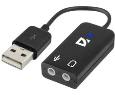 DEFENDER AUDIO-USB Išorinis USB 2.0 garso kontroleris su laidu 0.15m
