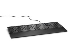 Klaviatūra DELL KB216, viso dydžio (100 %), laidinis, USB, QWERTY, juodas