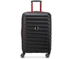 Kelioninis DELSEY lagaminas SHADOW 5.0 66CM 4 DVIGUBI RATAI IŠplečiamas VEŽIUKAS Juodas