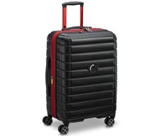 Kelioninis DELSEY lagaminas SHADOW 5.0 66CM 4 DVIGUBI RATAI IŠplečiamas VEŽIUKAS Juodas