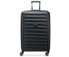 Kelioninis DELSEY WALIZKA SHADOW 5.0 75CM 4 DOPPELTE RÄDER ERWEITERBARER TROLLEY KOFFER JUODA