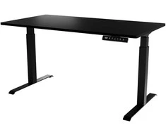 Cama Meble Rašomasis Stalas - Moon Long 150x80x72-120 Juodas