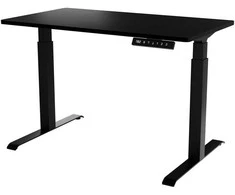 Cama Meble Rašomasis Stalas - Moon Elektrinis Aukščio Reguliavimas 121x67x72-120 Juodas