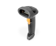 Assmann elektroninis DIGITUS 1D brūkšninių kodų skaitytuvas, dvikryptis 200 nuskaitymų per s. 2 m USB-RJ45 kabelis