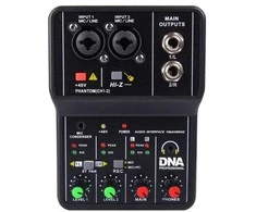 Dna Professional DNA MIX 2 analoginis maišytuvas 2 kanalų Hi-Z USB garso sąsaja