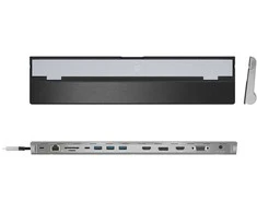 J5create - USB-C trijų ekranų prijungimo stotelė