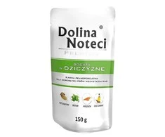 Šunų Maistas - Dolina Noteci Premium Elnienos Drėgnas Maistas Brandiems Šunims 150g