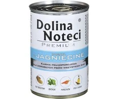 DOLINA NOTECI Premium Rich in ėriena - wet dog food - 400g