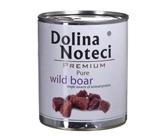 Drėgnas Šunų Maistas - DOLINA NOTECI Premium Pure Elniena Ir Šerniena 800g