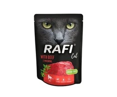 DOLINA NOTECI RAFI CAT jautiena - Šlapias maistas katėms 300g