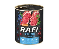 Dolina Noteci Rafi Šunų šlapias maistas su ėriena – 800g