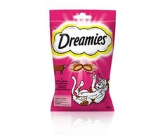 Sausas Kačių Maistas - Dreamies 60g Suaugusiųjų Jautiena