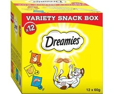 Kačių Skanėstai - Dreamies 12x60 g