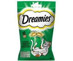 Kačių skanėstai - DREAMIES su katžole 60 g